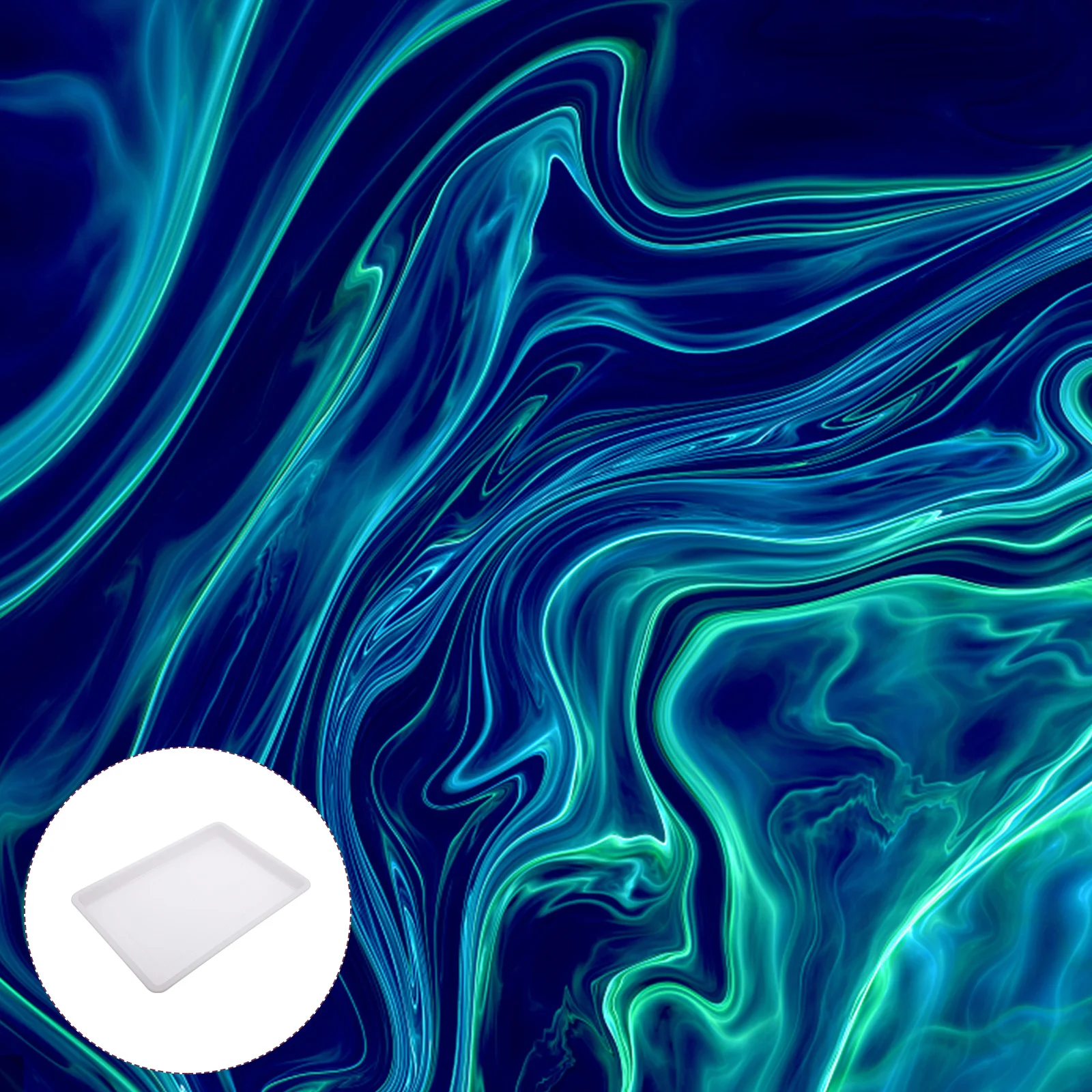 

2pcs Kids Trays Color Mixing Tray For Children Diy Art Projects Water Painting Plates Plastic Pigment Trays School Painting Tray