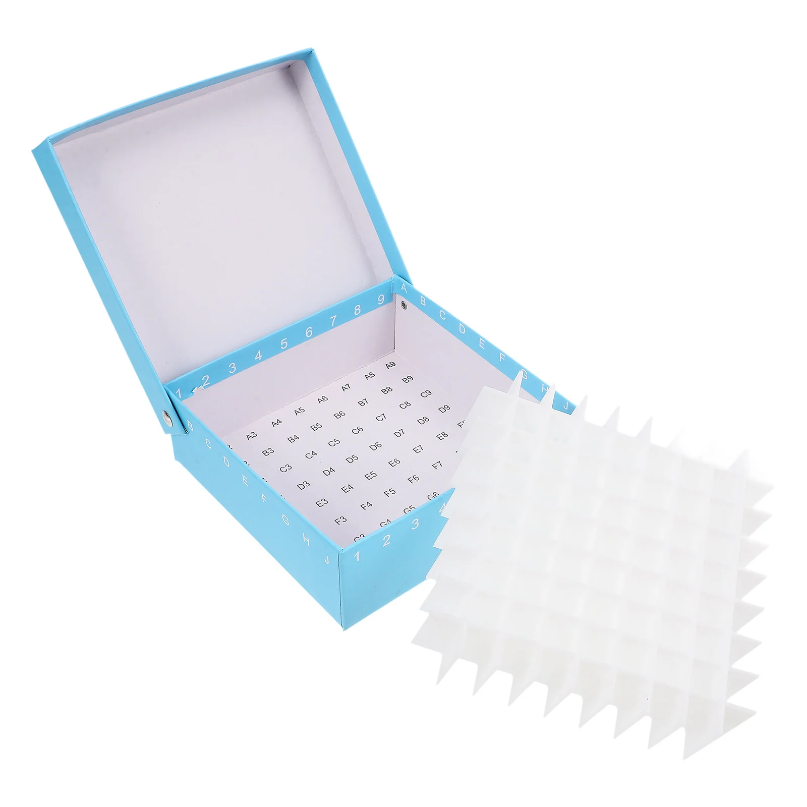

Tube Box Laboratory Freezer Storage Paper Test Container Vial Holder Microcentrifuge Rack Cryogenic Sample Tubes Box