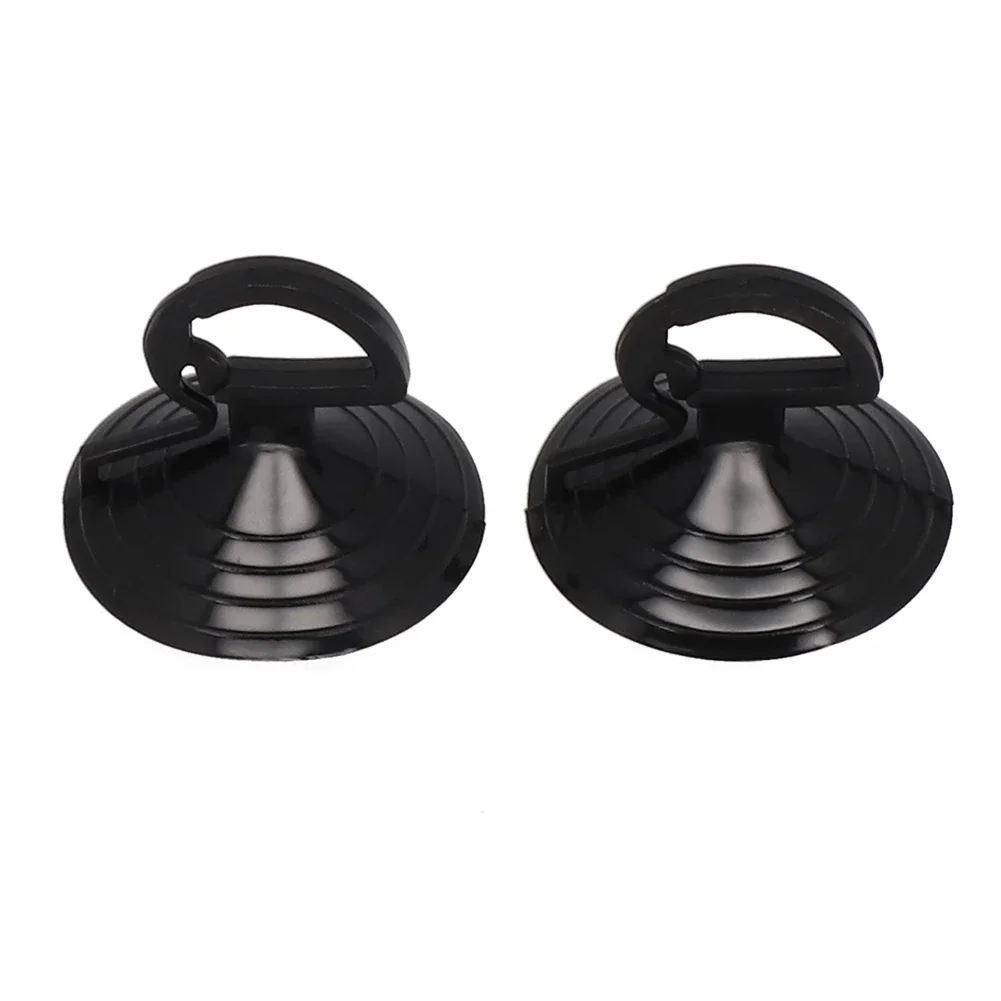 Brand New Car Sunshade Sucker Accessories Black Car Sunshade Hook Sucker Holder PVC Suction Dovetail Clear Cups