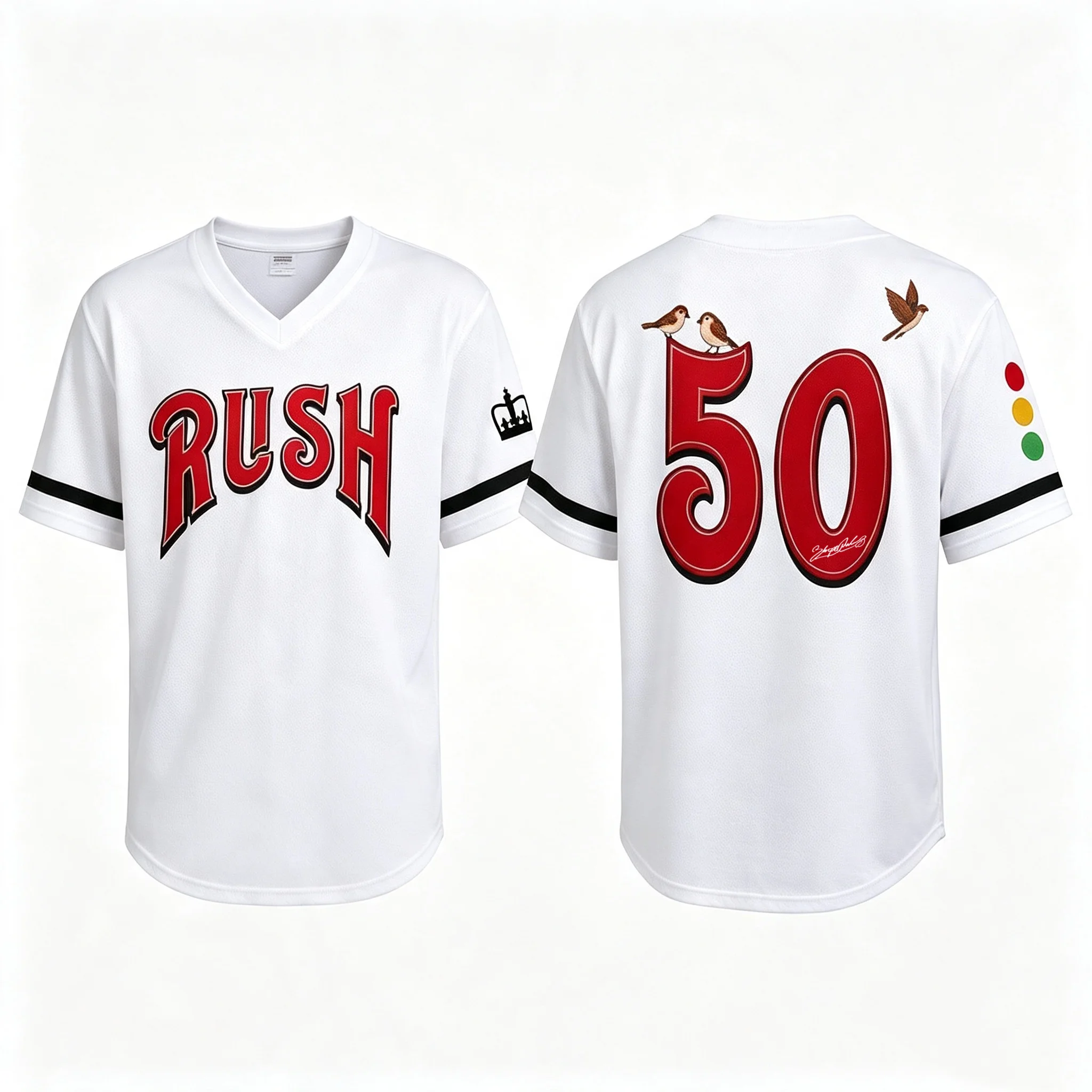 Rush Band Fifty Something Tour 2026 Sign Merch Jersey T-Shirt for Men Women Y2k Comfortable Quick Dry Party Outdoor Tee Fan Top