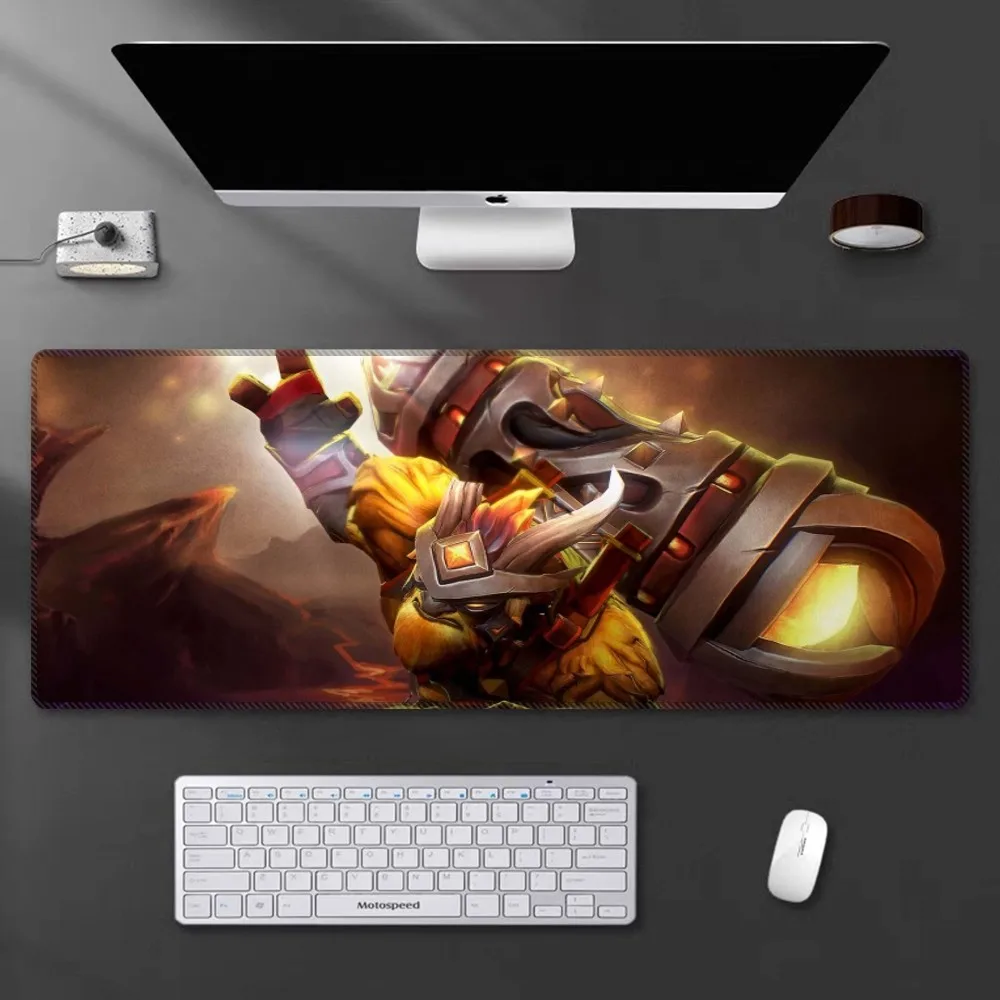 Earthshaker Elder Titan Ember Spirit Mouse Pad Cartoon Lockedge Large Gaming Pad Computer Gamer Keyboard Mouse Mat Desk Mousepad