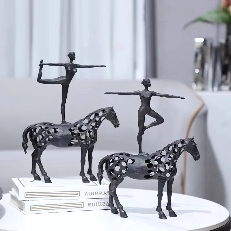 creative-cast-iron-hollow-horse-dancing-girl-ballet-dancer-dancing-horse-statue-on-horseback-metal-figurine-sculpture-of-realist