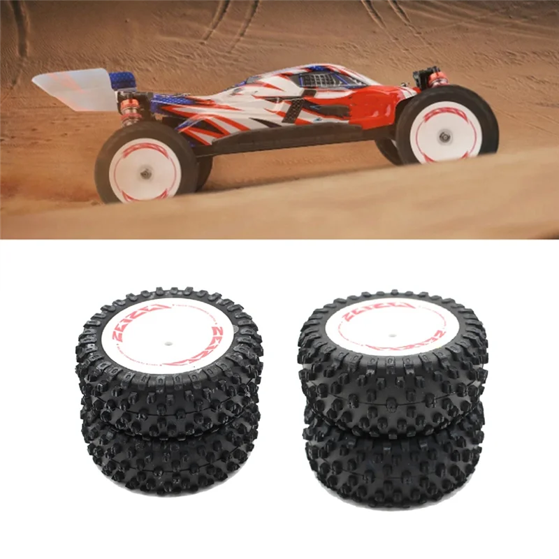 AS96-RC Car Spare Parts Front Rear Tires For Wltoys 1/12 124008 DIY RC Car Upgrade Parts
