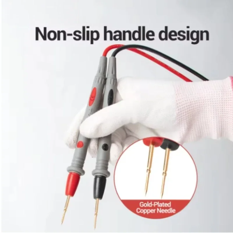 1000V10A Universal Professionl Digital Multimeter Probe Test Pin Needle Tip Multi Meter Tester Probe Wire Pen Cable