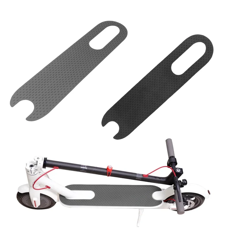 Almofada de pé de silicone adesivo para xiaomi m365 1s scooter elétrico skate acessórios adesivo pedal capa almofada cinza