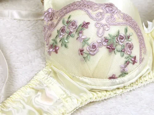 fashion underwear Silk beautiful lace bra 100% mulberry silk double-sided silk care bra plus size bra lingerie