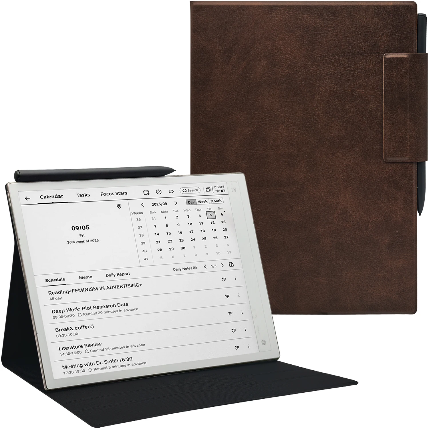 Magnetic Stand Folio Case for 10.65