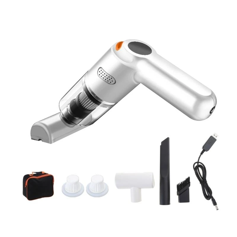 M7DF 휴대용 무선 핸드 헬드 진공 청소기 120W 고출력 습식 및 건식 사용 Quick
