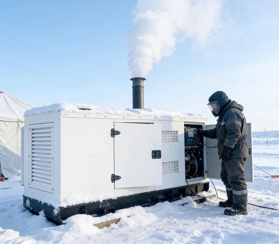 Industrial 60KW Silent Diesel Genset 75KVA Permanent Magnet Power Generator
