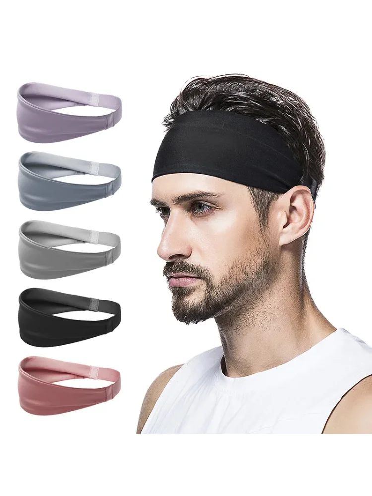 Sports sweat-absorbent headband, running, fitness forehead protector, headband, headband, new basketball men's and women's sprin