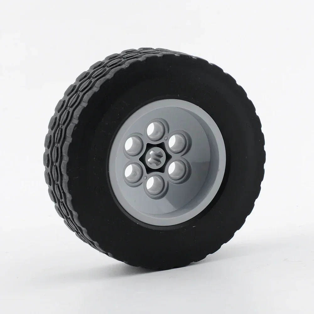 62.4x20mm MOC Wielen Banden Set 2/4/8 STUKS High-Grip Rubberen Banden voor DIY Blok Auto Vrachtwagen Modellen Compatibel Gebouw Accessoires