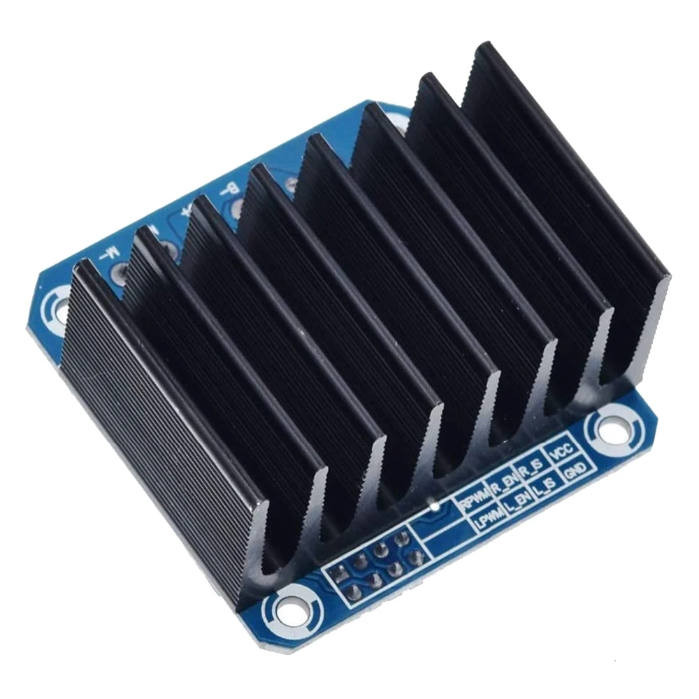 

AB46-2X BTS7960 43A High Power Motor Driver Module/Smart Car Driver Module For Arduino Current Limit