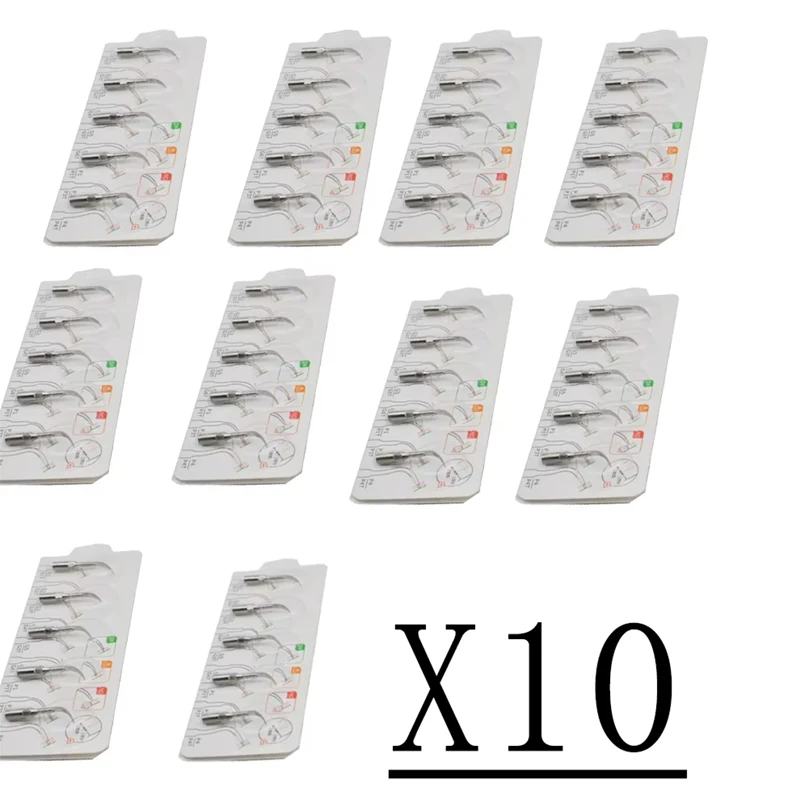 Dental Scaler Tips For SATELEC EMS Woodpecker High Precision Compatible With Multiple Handpieces