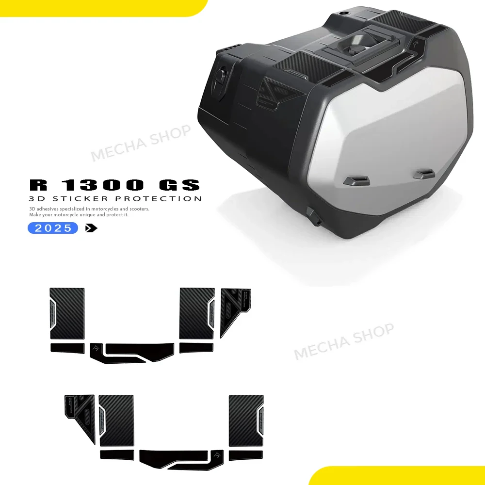 

3D Sticker Vario Suitcase For R 1300 GS R1300GS GS1300 2023 2024 2025 3D Epoxy Resin Protection Kit Luggage Decals