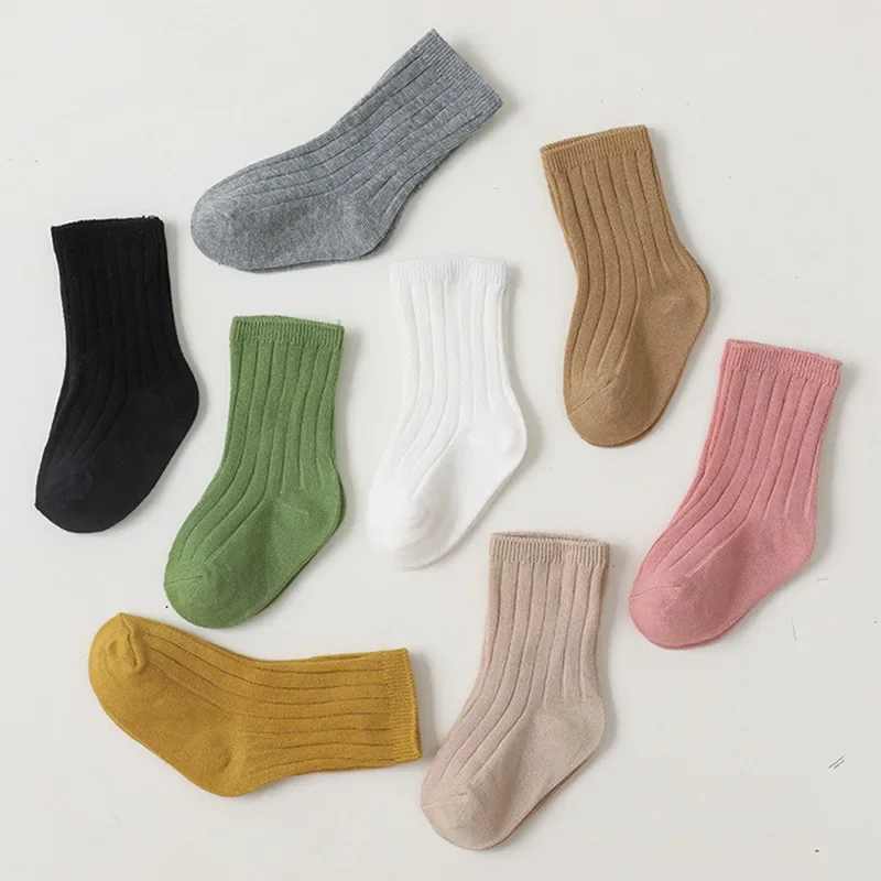 

Children's socks cotton socks double needle middle tube newborn wireless head girl cosas para beb born baby items recien nacido