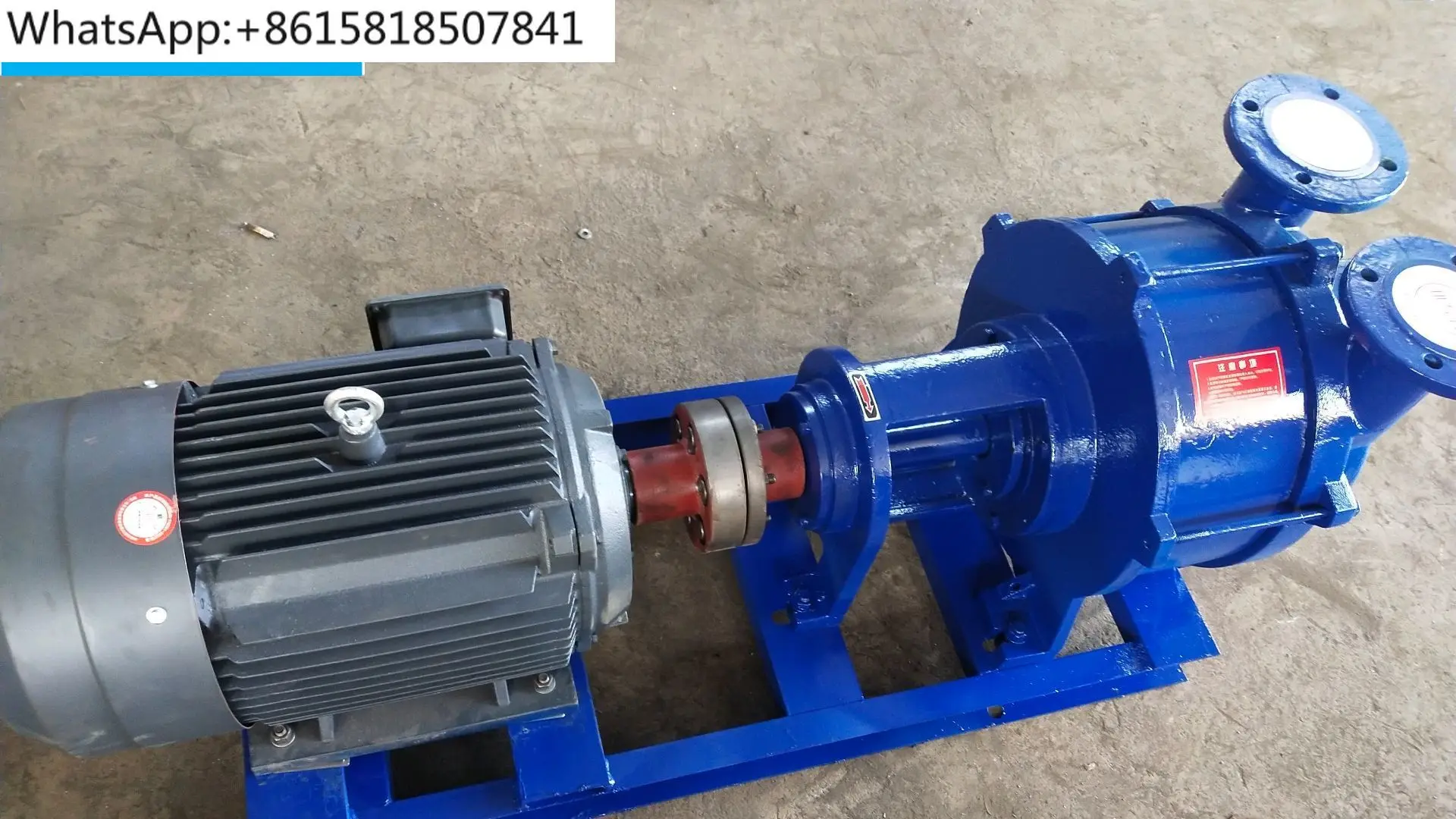 2BV split type water ring vacuum pump 7161 brick machine dedicated gas pumping motor 380V three item water-cooled liquid