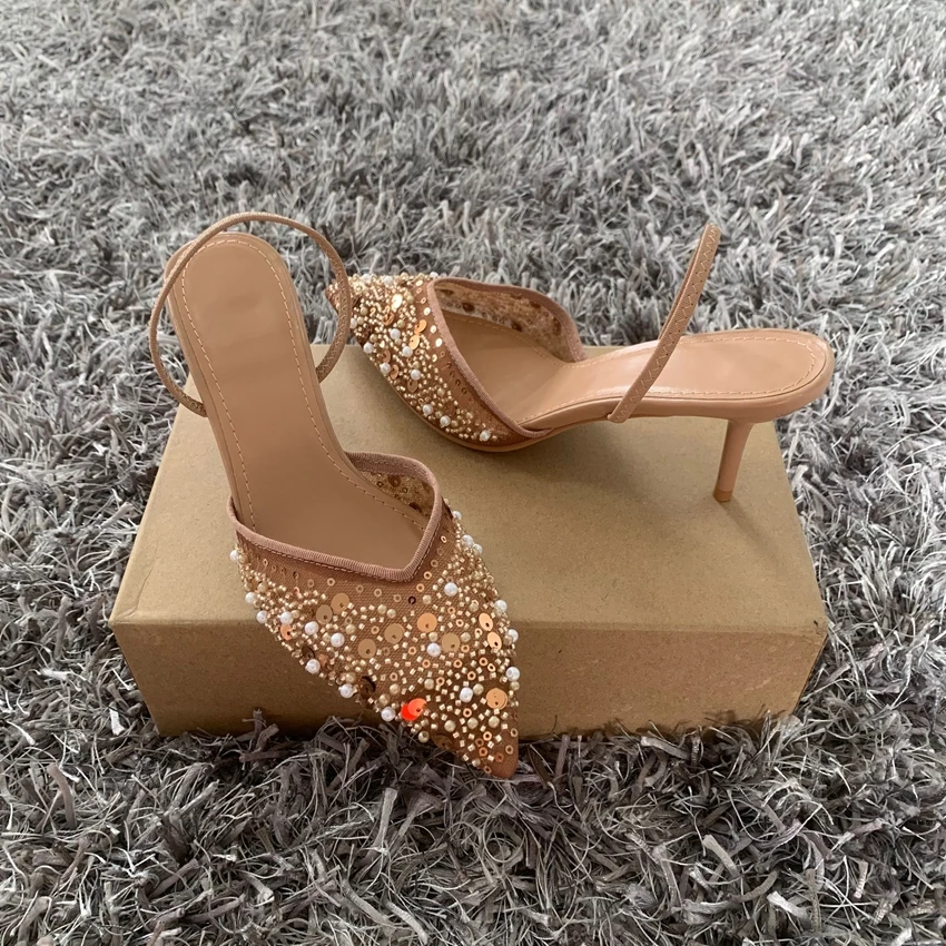 Fashion High Heeled Formal Par - Slingback Heel Formal 评论和价格
