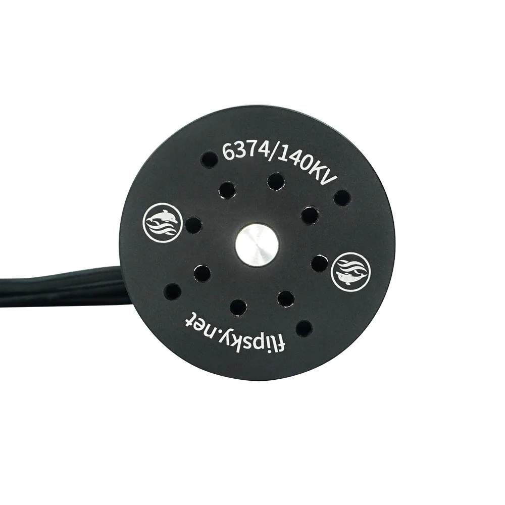 Motor de Rotor exterior Flipsky 6374, propulsor de CC sin escobillas, impermeable, 140kv, 3600w, para barco de surf, propulsor submarino | hydro | Efoil