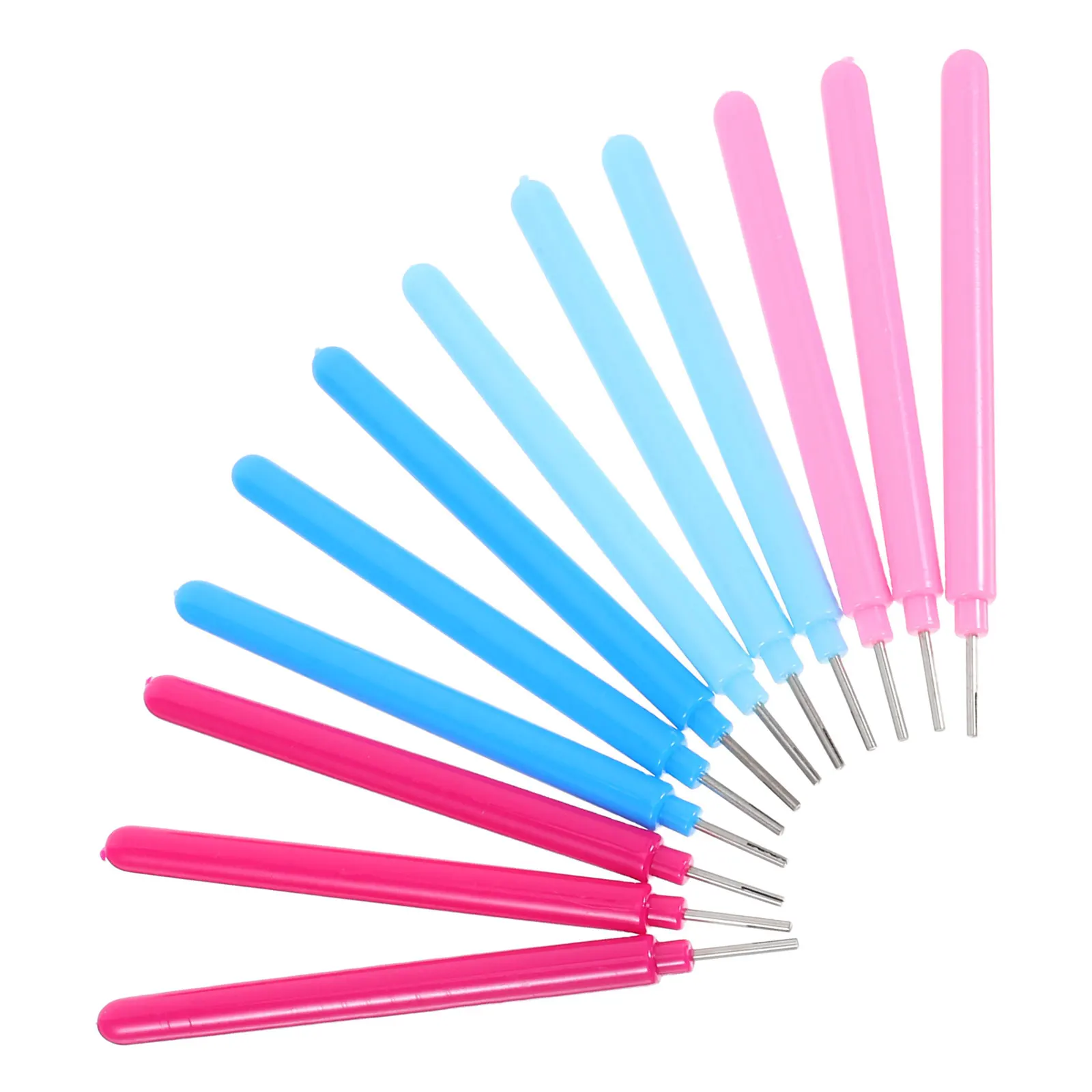 16 قطعة طقم أدوات لف الورق متعدد الألوان مشقوق الشباك القلم قبضة مريحة لصنع البطاقات DIY بها بنفسك زينة ورقة لوازم الفن #4