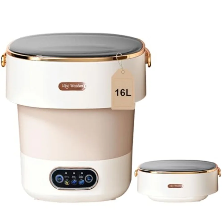 Portable Washing MachineMini Washer Upgraded With Spin Basket Small Clothes Folding Washing Machine Of Underwear Baby And Small