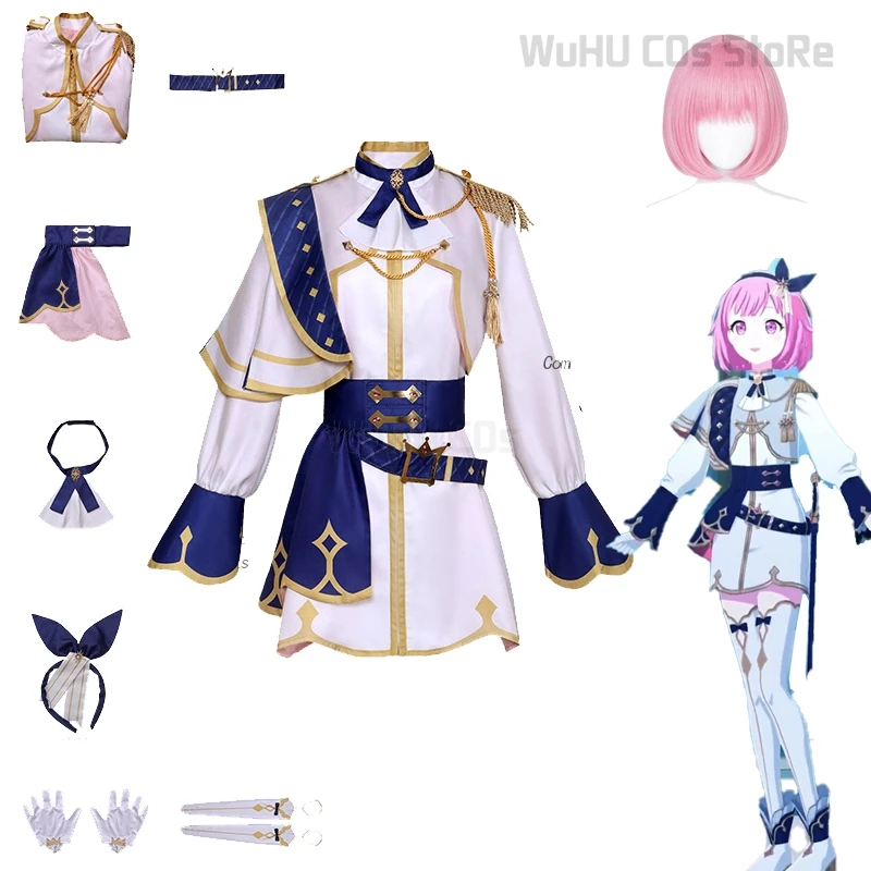 

Otori Emu Cosplay Costume Wig The Power Of Regret Pants Knight Style Project Sekai Cosplay Party WS Wonderland Showtime