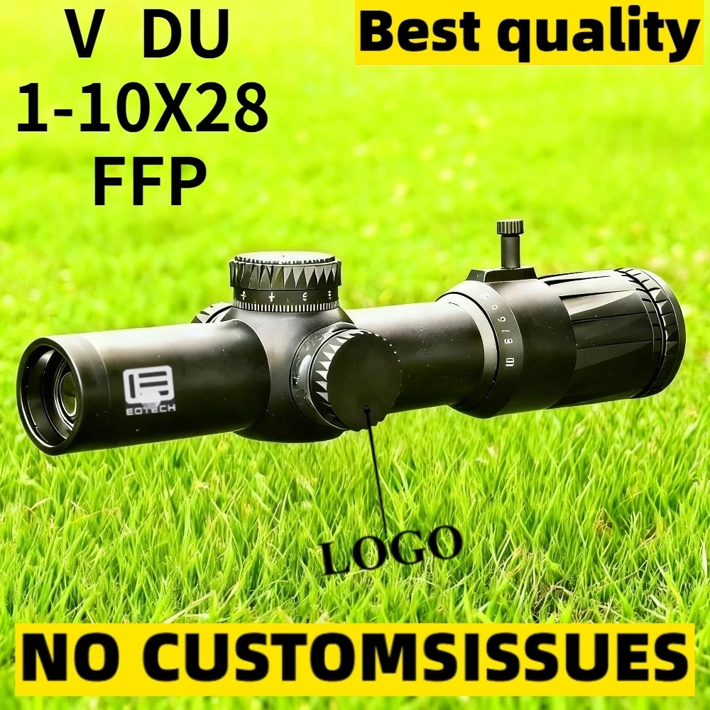 Прицел VDU FFP LPVO SR1 сетка 1-10x28 мм 30 мм трубка BK с полной оригинальной маркировкой для охоты