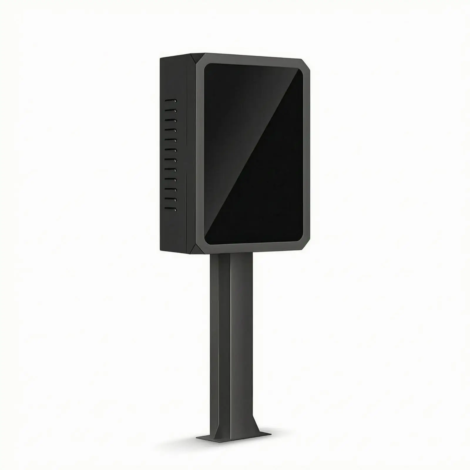 Secure Charging Pile Enclosure Box for Electric Car Equipment with Clean Industrial Look