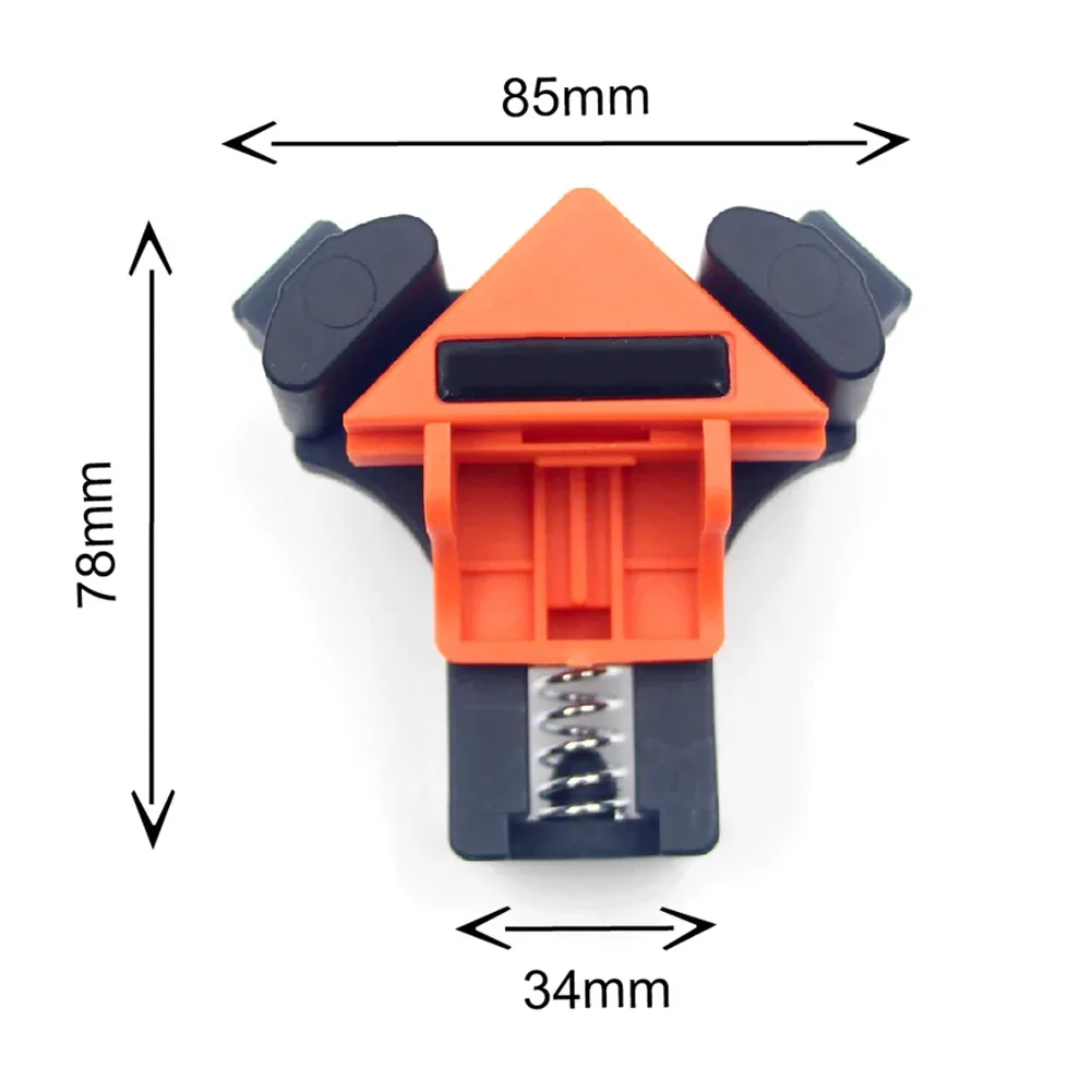1-5 Pcs 90° Degree Carpentry Sergeant Furniture Fixing Clips Wood Angle Clamps Picture Frame Corner Clamp Joinery Woodworking