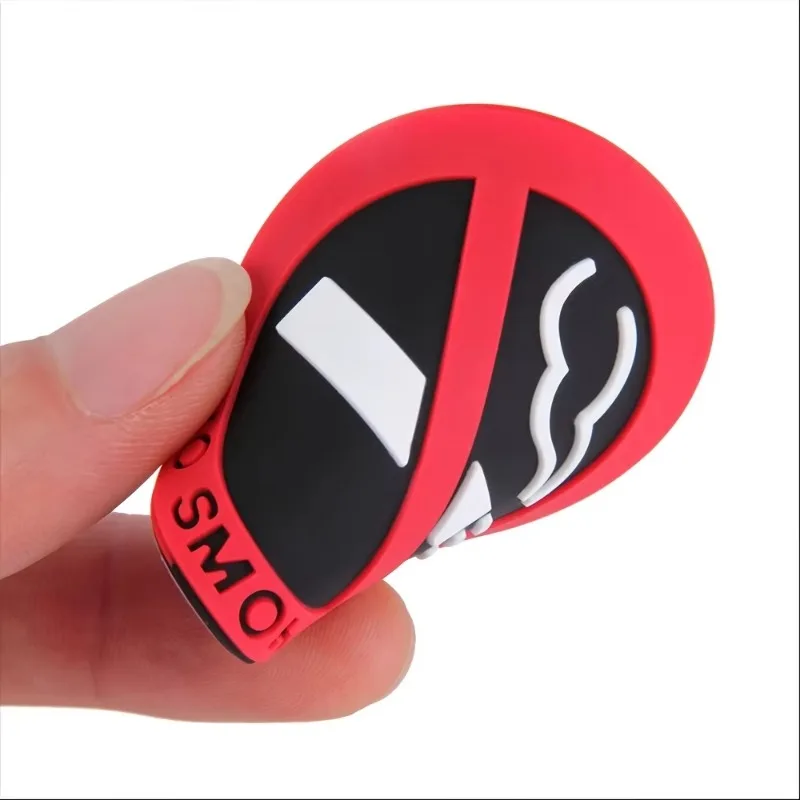 5Pcs Car Interior No Smoking Warning Stickers, Please Do Not Smoke In Car, Vehicle Sign Decals for Taxi Private Car
