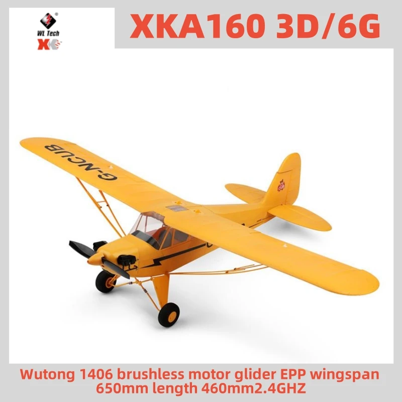 

Original Hot WLtoys XK fixed-wing aircraft A160 RC Airplane 5CH Brushless Motor 3D/6G RC Plane Remote Control Aircraft Gift