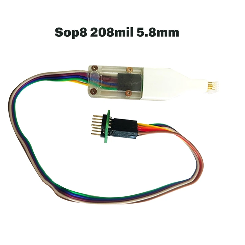 DN-1Pcs Chip Download Burn Write Probe Spring Needle Flash Eeprom Chip Burner Cable