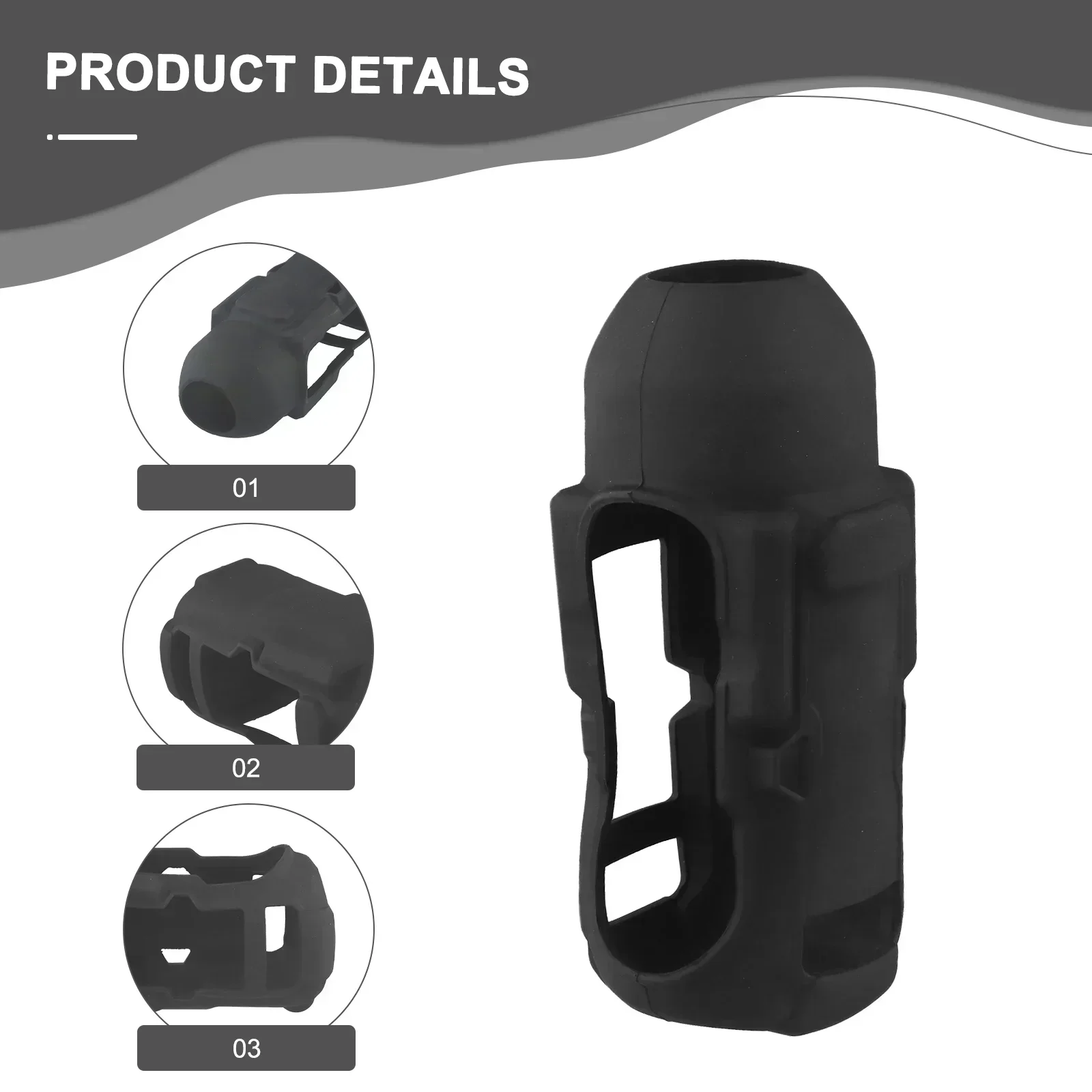

Protective Boot PB QZ Rubber Protective Boot Lightweight Design Not For Use On Or Near Live Electrical Circuits