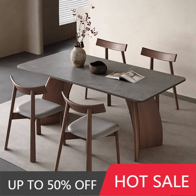 Premium Elegant Table Nordic Vintage European Modern Dining Table Exquisite Modern Tavolo Rotondo Pranzo Dining Room Furniture