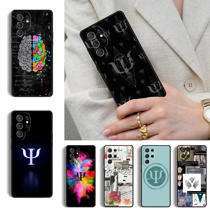 Psychologist Profession Psychology Phone Case for Samsung Galaxy S26 S25 Ultra S24 S23 S22 S21 Plus Note 10 Bumper Cover