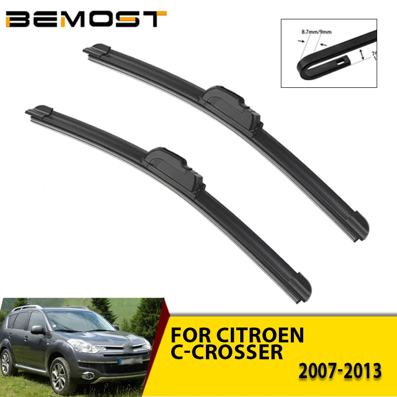 

Щетки стеклоочистителя автомобиля для CITROEN C-Crosser 2007-2013, лобовое стекло, щетки переднего окна 24 "+ 20", автомобильные аксессуары