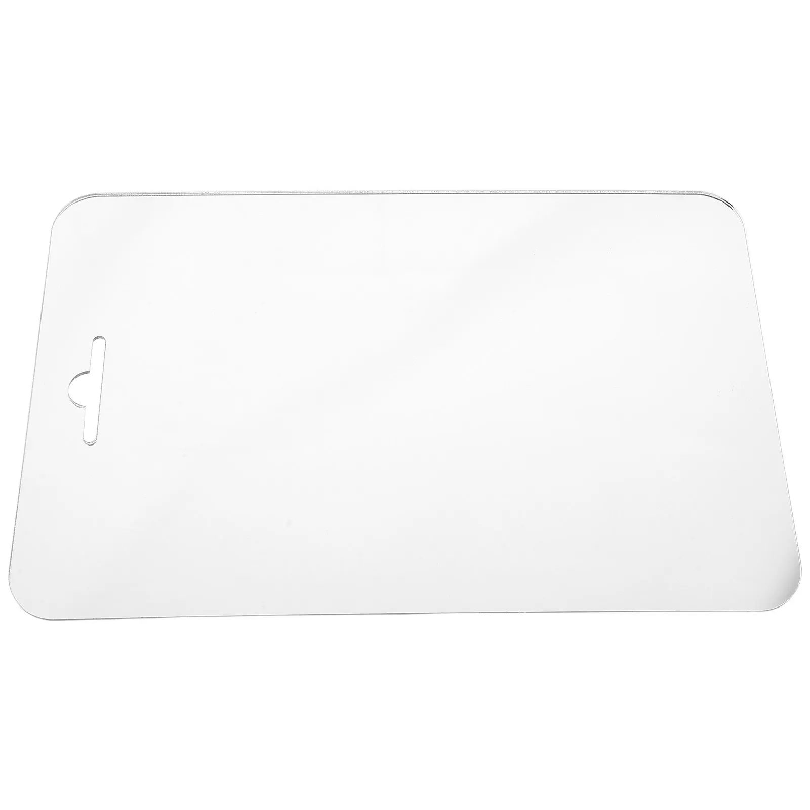 

1 Set Unbreakable Acrylic Bathroom Mirror 30x20cm Fogless Shower Wall Hanging Shaving Makeup Mirror Camping Travel