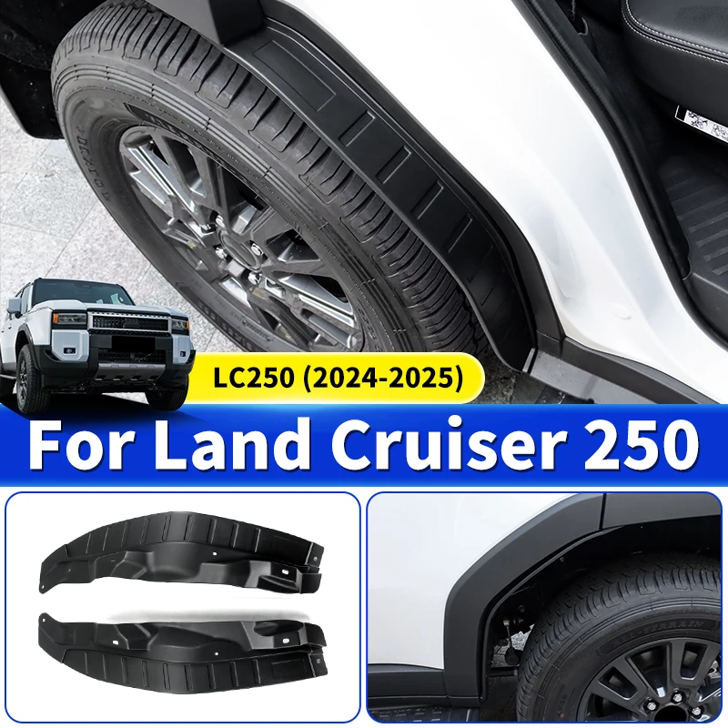 For 2024 Toyota Land Cruiser 250 1958 Prado LC250 rear wheel fender lining First Edition FJ250 Exterior Upgraded Accessories