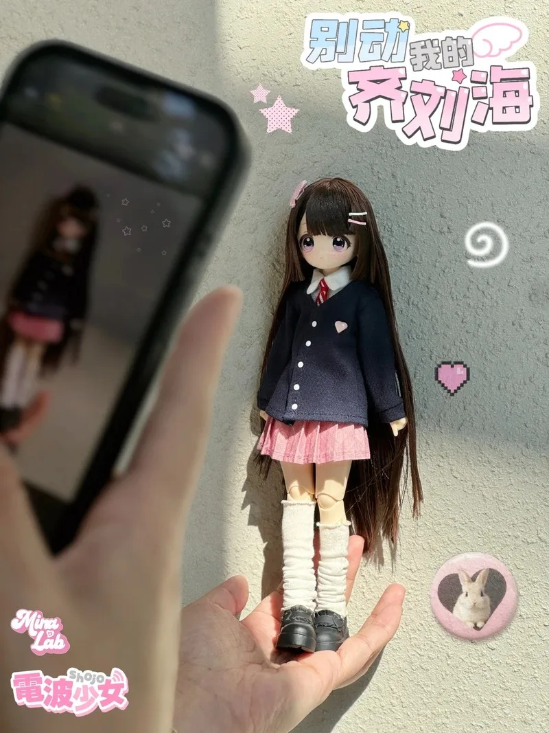 

Не трогайте мои прямые чёлки! BJD Blind Box Special: шесть прядей волос, которые можно прикрепить, меняют форму. Я модная и игривая. Новинка! Подарки.
