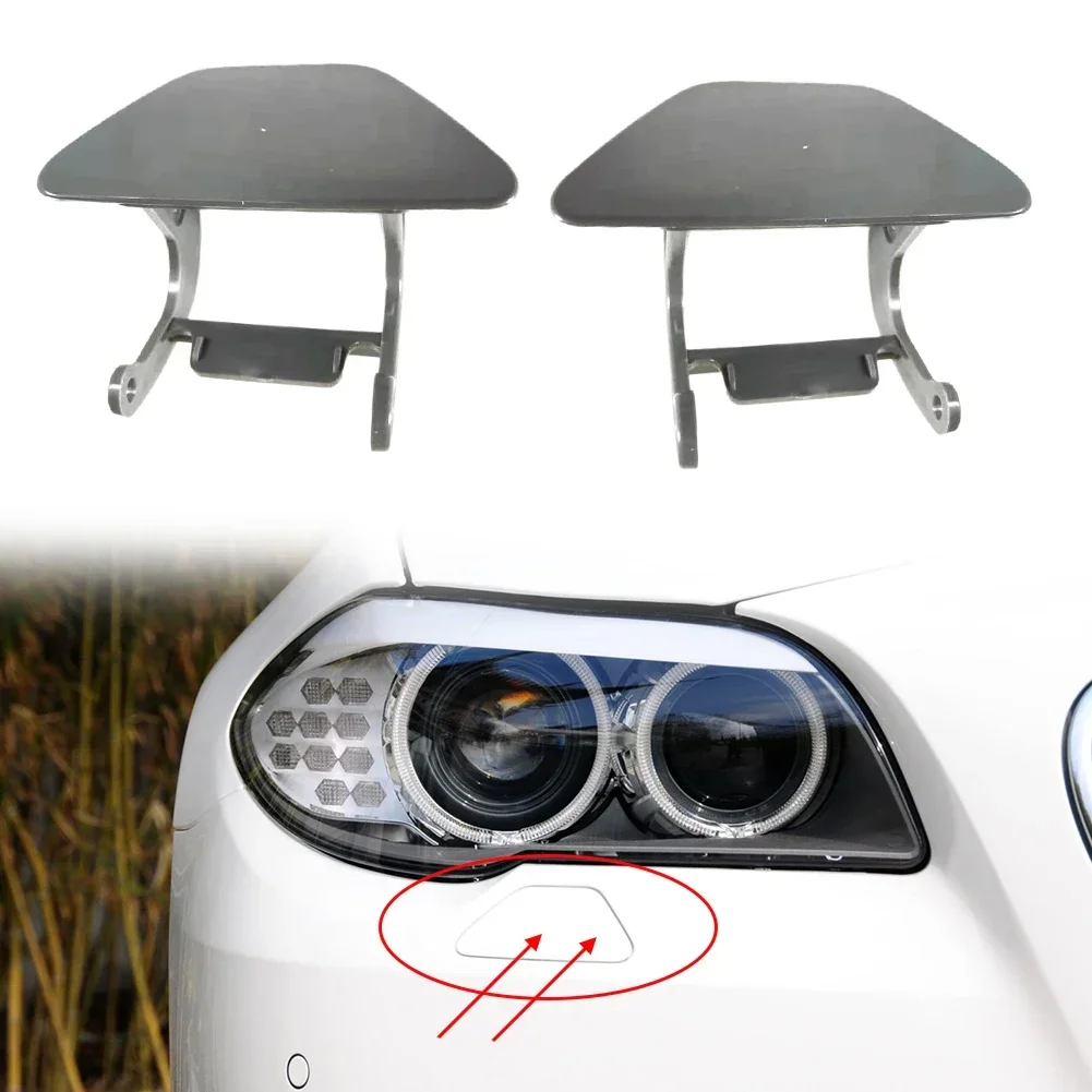 

2011-2013 For BMW 535i F10 F18 Front Washer Covers Washer Cap 2pcs/Set 51117246869 51117246870 Bumper Headlamp