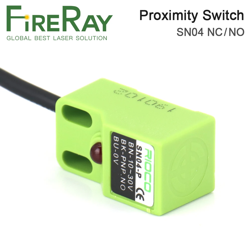 FireRay Metal Detection Sensor SN04-N/P 10-30VDC Inductive Proximity Switch for Metal Inspection NPN PNP NC NO 3Wire