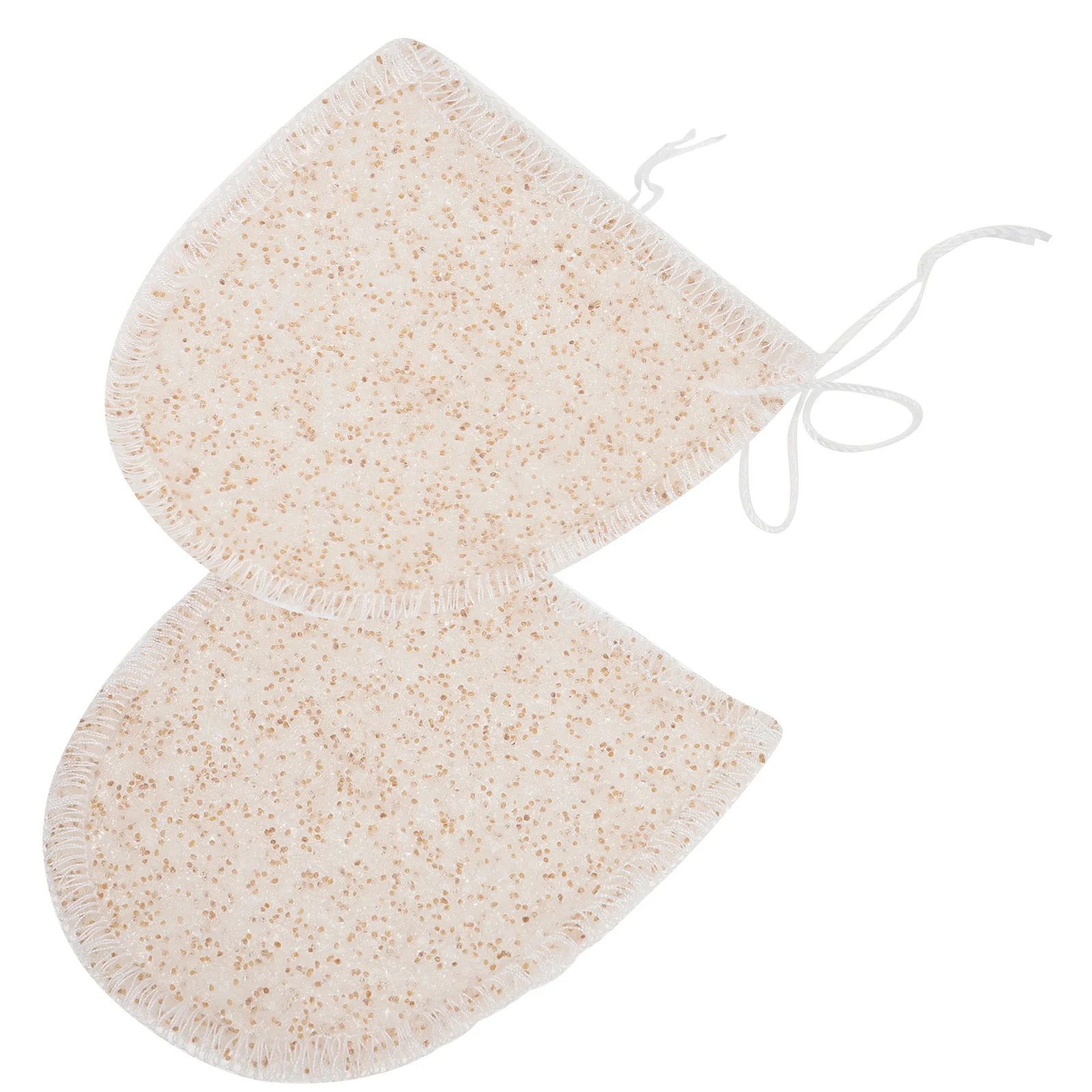2 Stuks Konjac Gezichtsreinigingsspons Gezicht Scrubber Peeling Porie Ontstoppen Dode Huid Remover Zacht Zacht Ontwerp