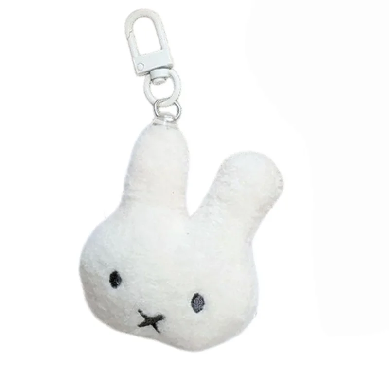 Niedlicher Miffy Plüsch-Schlüsselanhänger Taschenanhänger | Weiche Hasen-Taschenaccessoires, Vielseitige & Mädchenhafte Dekoration