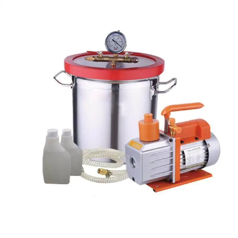 

304 Stainless Steel Vacuum Bucket, Resin Silicone Defoaming Bucket, Defoaming Vacuum Machine Supporting Tools