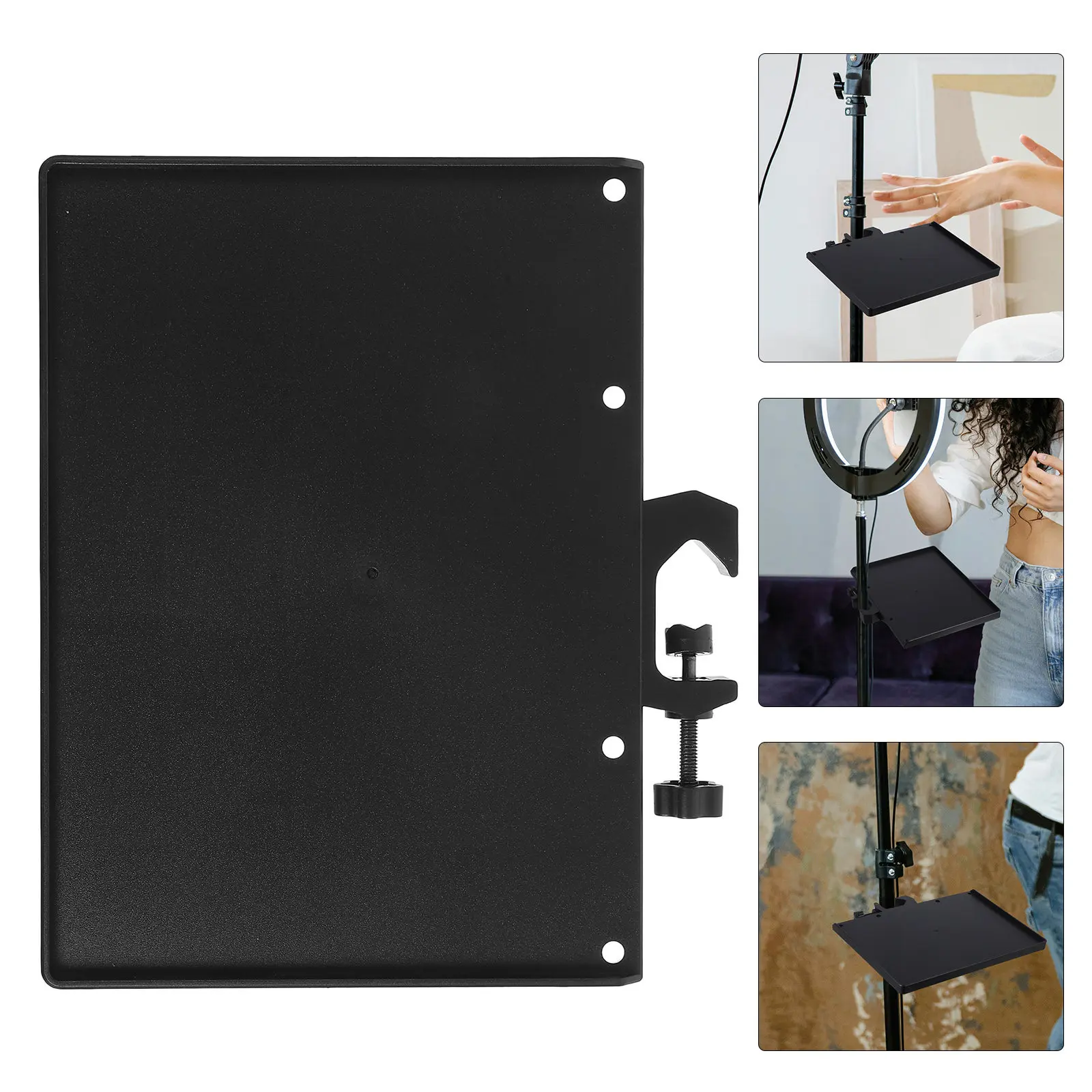 Adjustable Microphone Stand Mount Holder for Content Creators, Musicians, Lecturers – Studio & Home Use