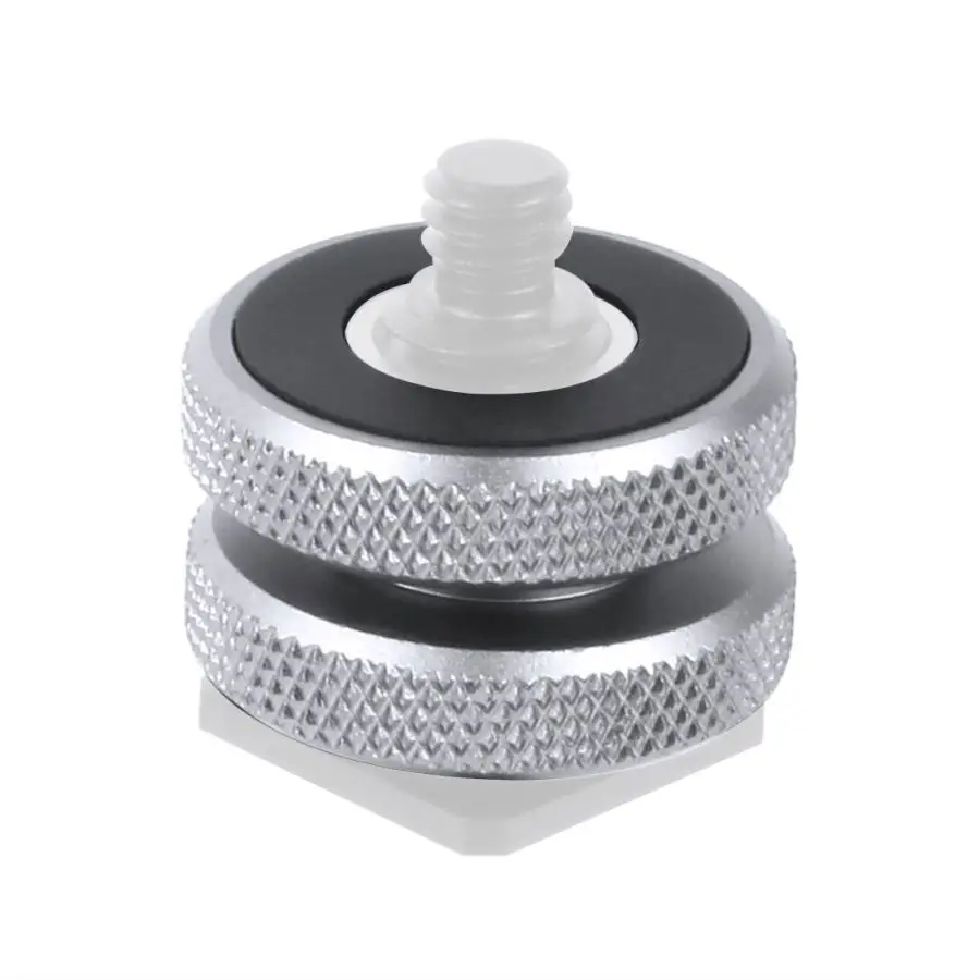 Stainless Steel Cold Shoe Mount 3/8