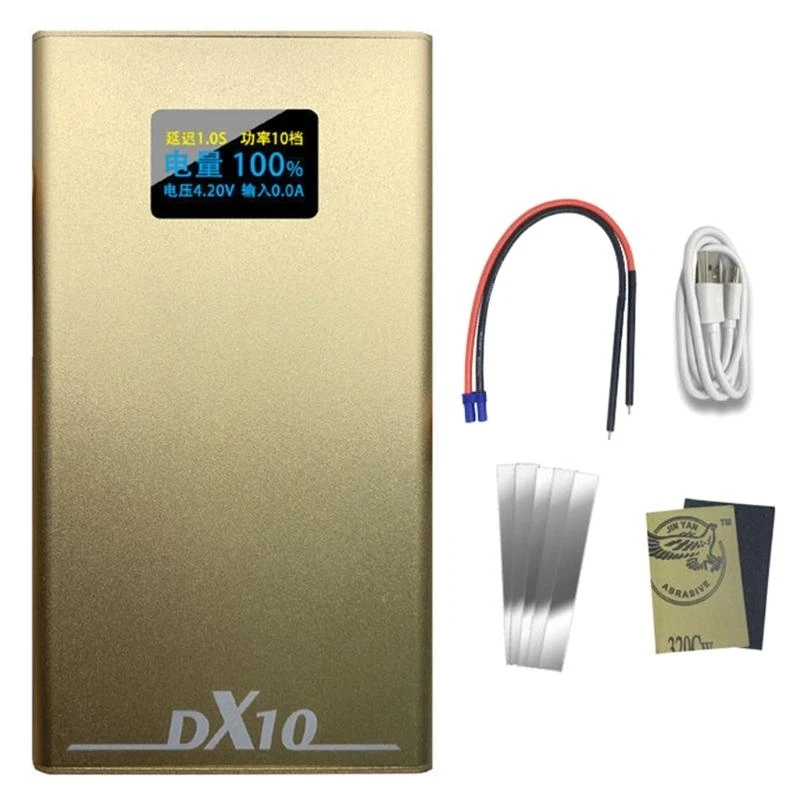 

20 Levels Adjustable 0.5-2.5 Seconds Delay OLED Screen Polymer Lithium Battery Electric Welding Spot Welding high quality