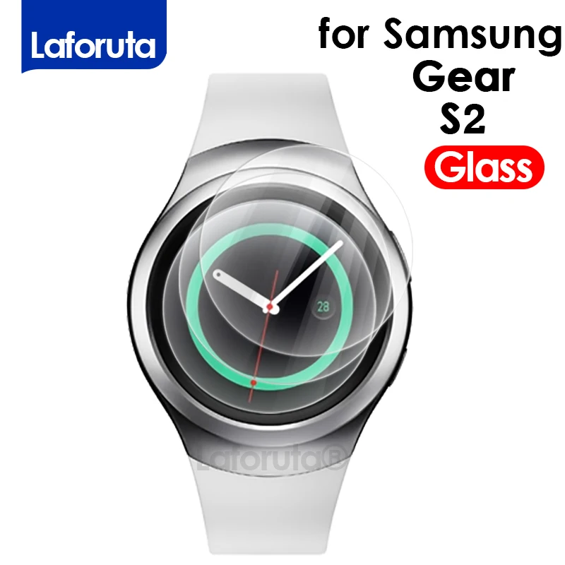 9H Premium Tempered Glass for Samsung Gear S2 Protector Film Gear sport Gear S4 Screen Protector Glass Smartwatch Accessories