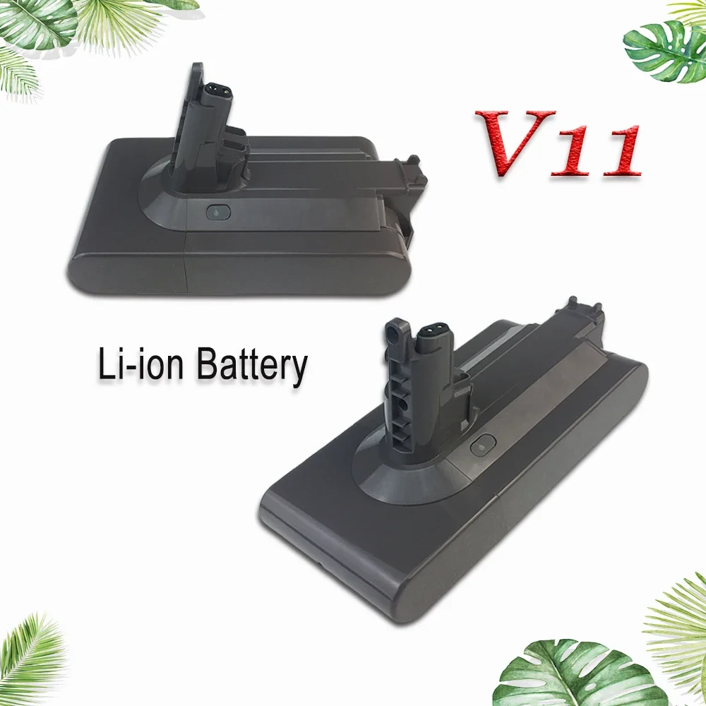 V11 SV14 Battery 10000mAh 25.2V Rechargeable Lithium Ion Vacuum Cleaner Battery for Dyson V11 Absolute  Animal 970145-02