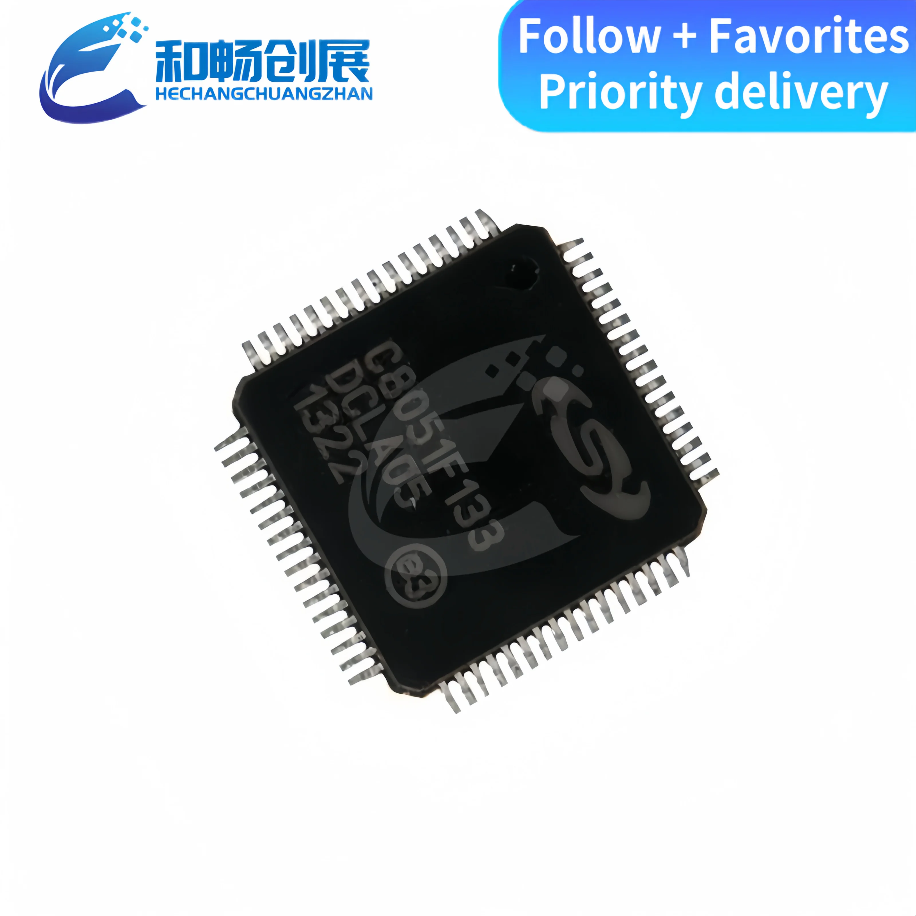 

C8051F133-GQR C8051F133 TQFP64 8-битный микроконтроллер-MCU оригинал