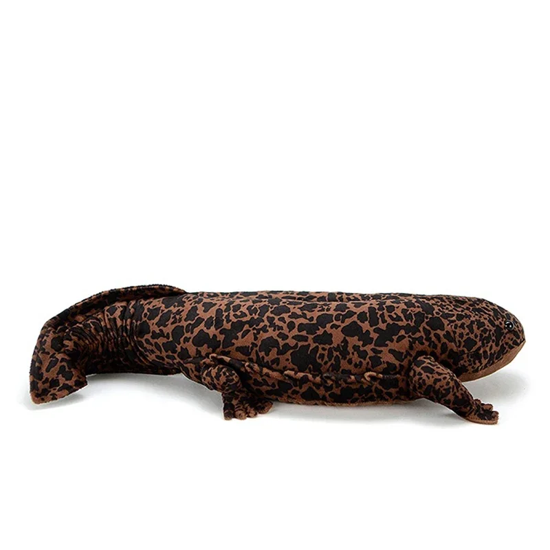 Simulation Soft Stuffed Chinese Giant Salamander Plush Toy  Animals Soft Doll For Chrismas Gift